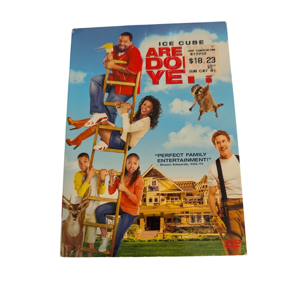 Are We Done Yet? DVD Ice Cube Nia Long Family Comedy Movie New Sealed Slipcover